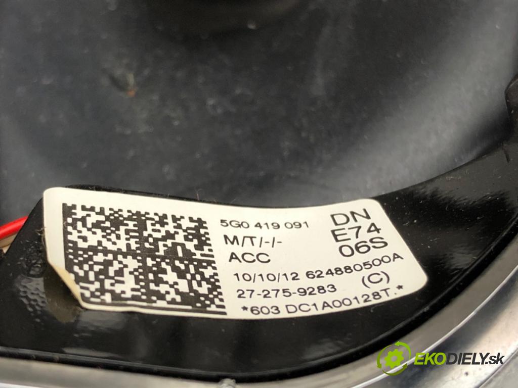 VW GOLF VII (5G1, BQ1, BE1, BE2) 2012 - 2022    1.6 TDI 77 kW [105 KM] olej napędowy 2012 - 2017  Volant 5G0419091DN (Volanty)