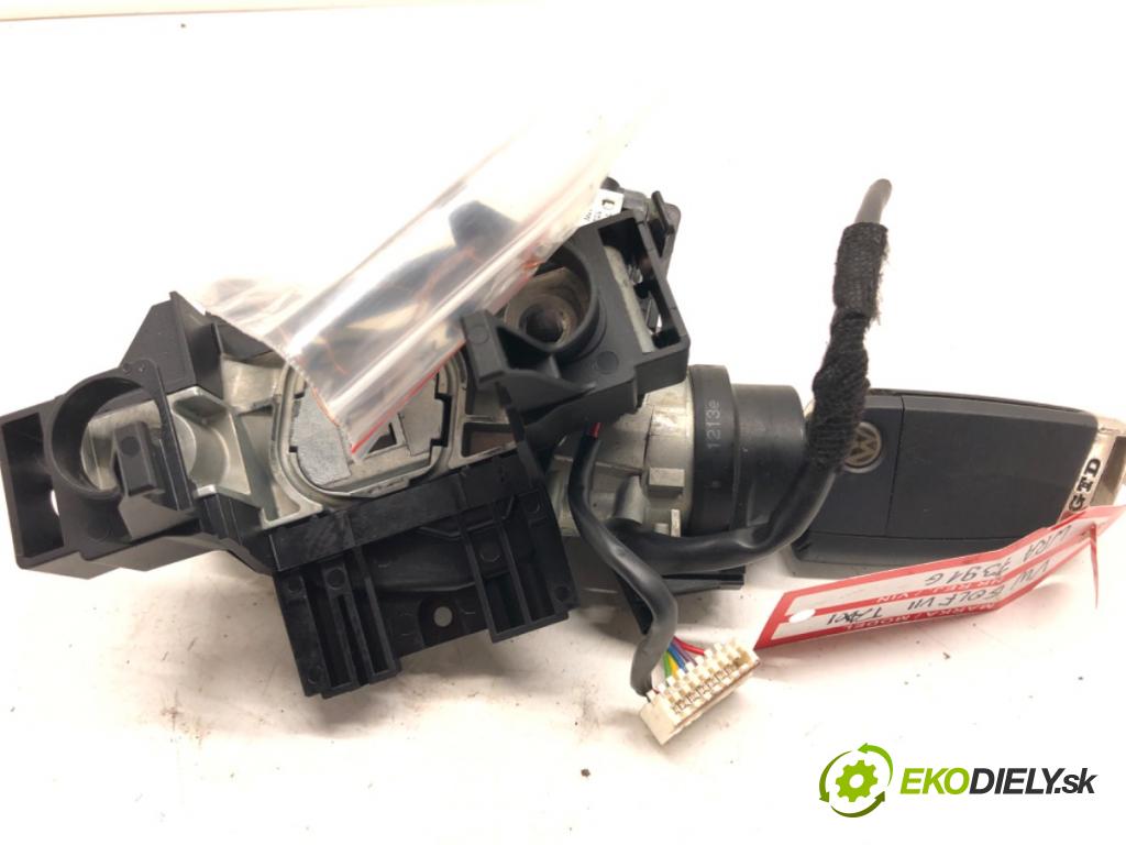 VW GOLF VII (5G1, BQ1, BE1, BE2) 2012 - 2022    1.6 TDI 77 kW [105 KM] olej napędowy 2012 - 2017  spinačka 1K0953527D (Spínacie skrinky a kľúče)