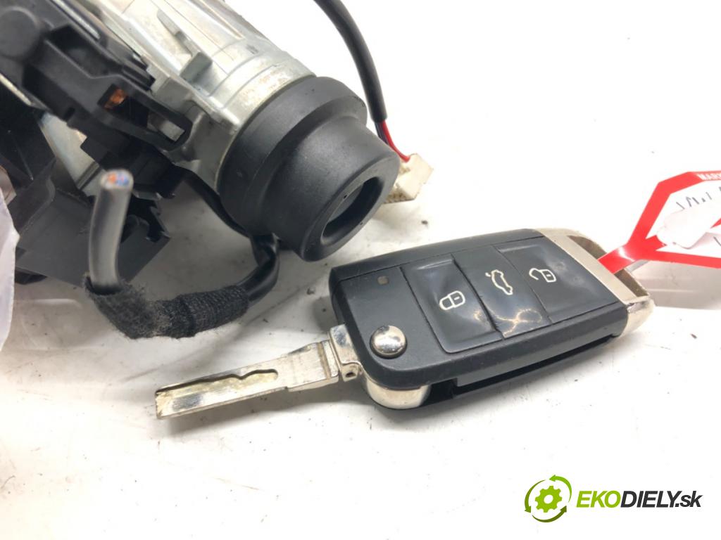 VW GOLF VII (5G1, BQ1, BE1, BE2) 2012 - 2022    1.6 TDI 77 kW [105 KM] olej napędowy 2012 - 2017  spinačka 1K0953527D (Spínacie skrinky a kľúče)
