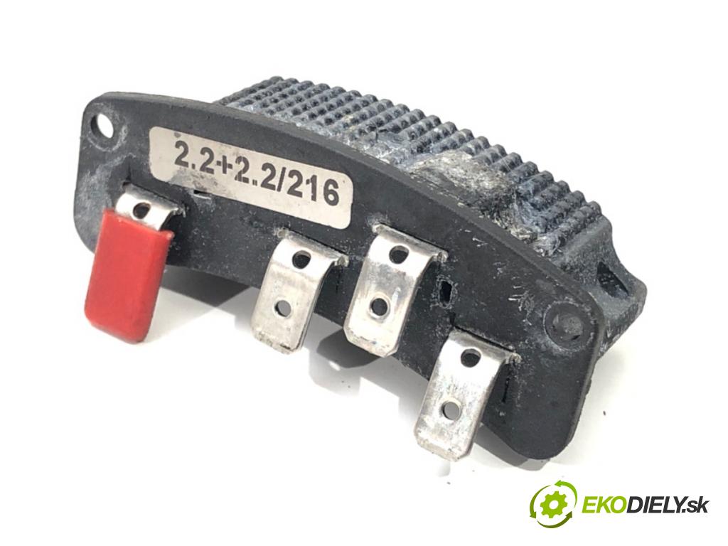 LIGIER XTOO (LXT) 2005 - 2012    0.5 4 kW [5 KM] olej napędowy 2005 - 2012  Odpor, rezistor kúrenia vzduchu  (Odpory (rezistory) kúrenia)