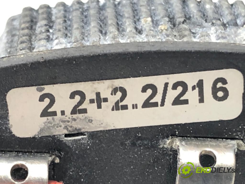 LIGIER XTOO (LXT) 2005 - 2012    0.5 4 kW [5 KM] olej napędowy 2005 - 2012  Odpor, rezistor kúrenia vzduchu  (Odpory (rezistory) kúrenia)