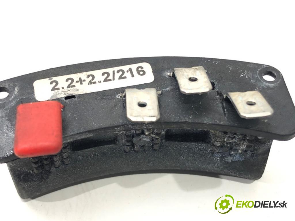 LIGIER XTOO (LXT) 2005 - 2012    0.5 4 kW [5 KM] olej napędowy 2005 - 2012  Odpor, rezistor kúrenia vzduchu  (Odpory (rezistory) kúrenia)