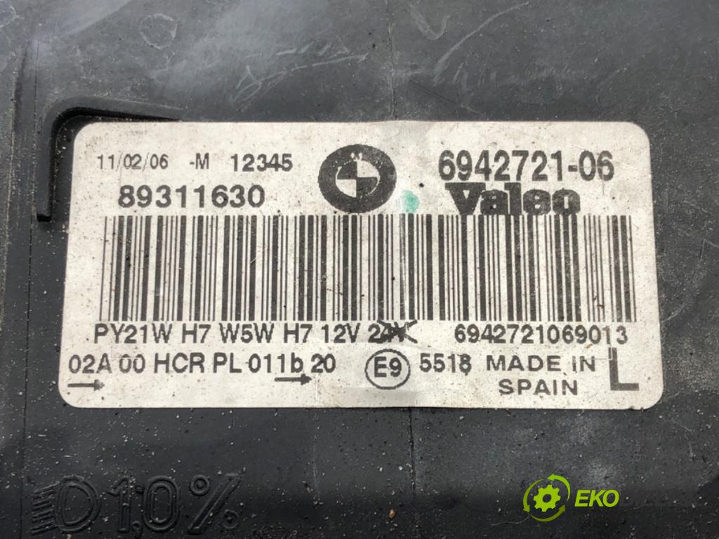 BMW 3 (E90) 2004 - 2012    320 i 110 kW [150 KM] benzyna 2004 - 2007  Svetlomet ľavy predný 6942721