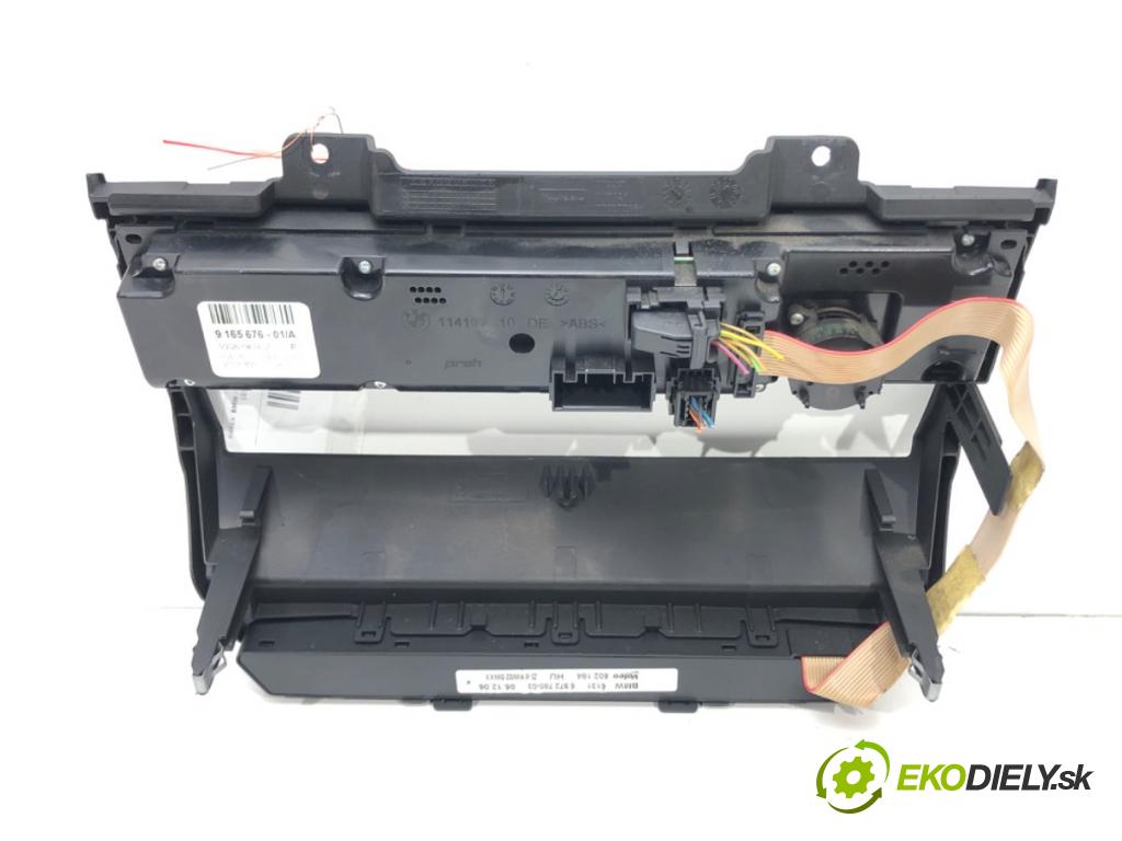 BMW X5 (E70) 2006 - 2013    3.0 d 173 kW [235 KM] olej napędowy 2006 - 2008  Panel ovládania kúrenia 9165676 6972780 (Prepínače, spínače, tlačidlá a ovládače kúrenia)
