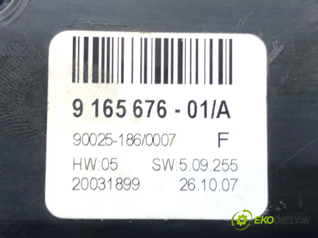 BMW X5 (E70) 2006 - 2013    3.0 d 173 kW [235 KM] olej napędowy 2006 - 2008  Panel ovládania kúrenia 9165676 6972780 (Prepínače, spínače, tlačidlá a ovládače kúrenia)