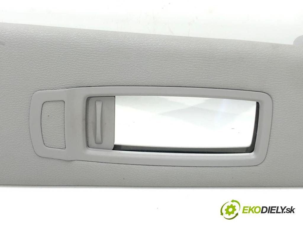 BMW X5 (E70) 2006 - 2013    3.0 d 173 kW [235 KM] olej napędowy 2006 - 2008  Clona slnečná pravy