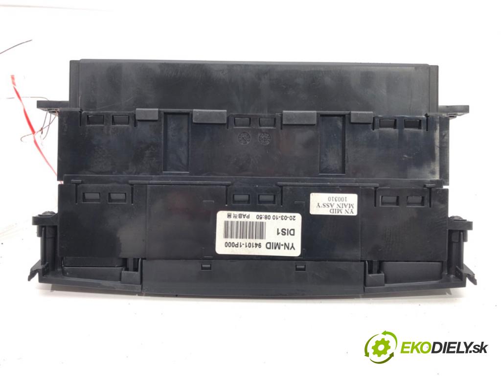 KIA VENGA (YN) 2010 - 2022    1.6 CVVT 92 kW [125 KM] benzyna 2010 - 2022  Dislpej 94101-1P000 (Prístrojové dosky, displeje)