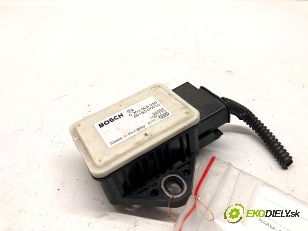 TOYOTA AURIS (_E15_) 2006 - 2012    1.6 (ZRE151_) 91 kW [124 KM] benzyna 2007 - 2012  snímač ESP 0265005650