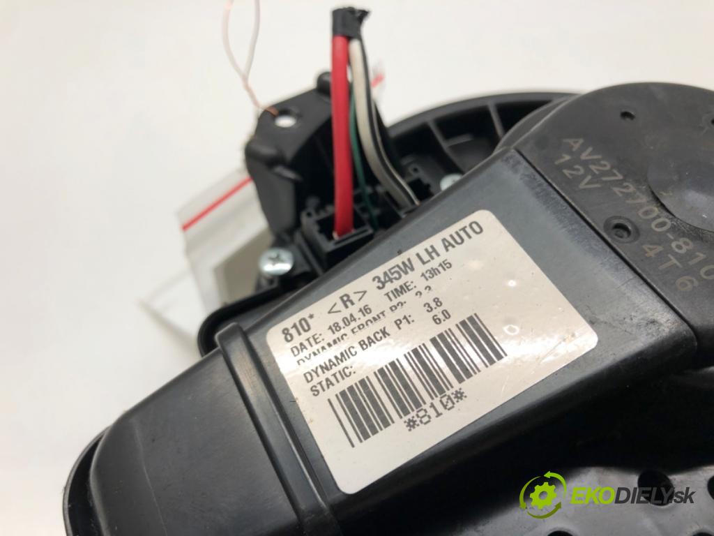 TOYOTA AVENSIS sedan (_T27_) 2008 - 2018    1.8 (ZRT271_) 108 kW [147 KM] benzyna 2008 - 2018  ventilátor kúrenia AV272700-8105