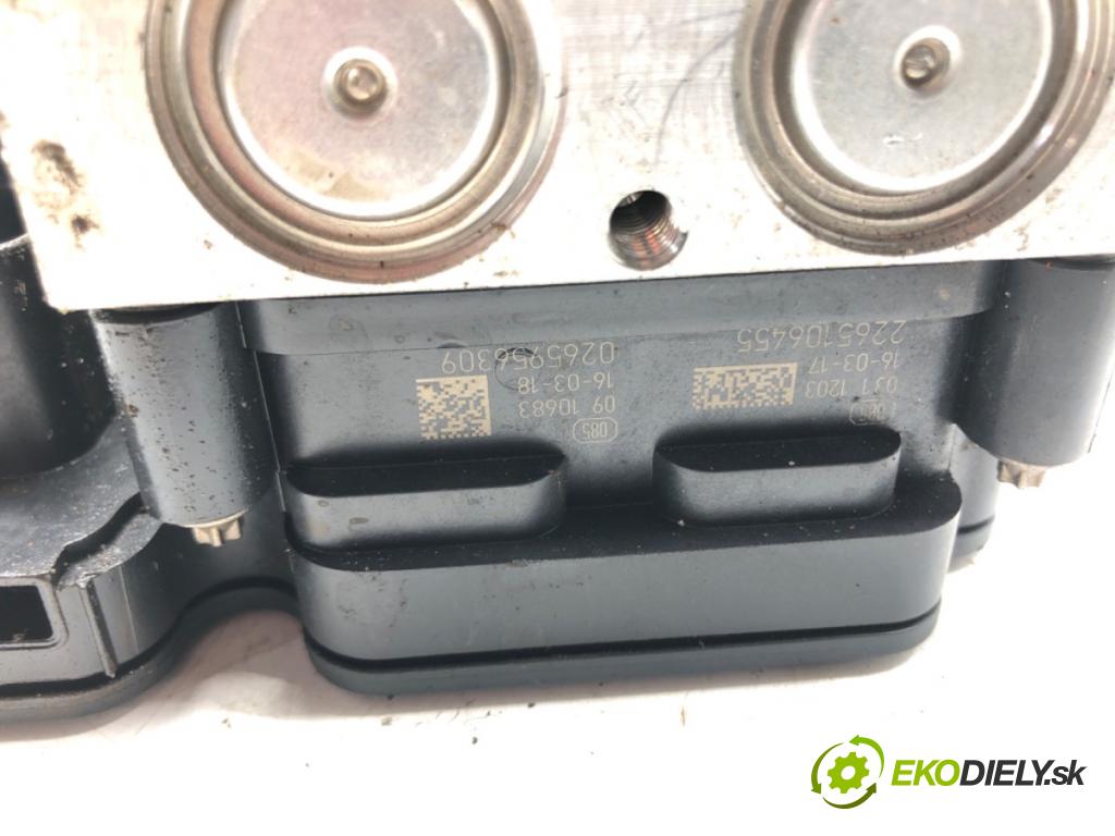 TOYOTA AVENSIS sedan (_T27_) 2008 - 2018    1.8 (ZRT271_) 108 kW [147 KM] benzyna 2008 - 2018  Pumpa ABS 0265956309 (Pumpy ABS)