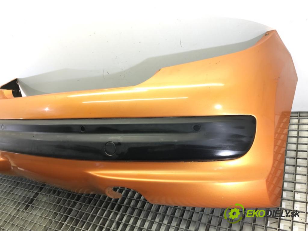 PEUGEOT 207 (WA_, WC_) 2006 - 2015    1.6 HDi 80 kW [109 KM] olej napędowy 2006 - 2013  nárazník zadní část