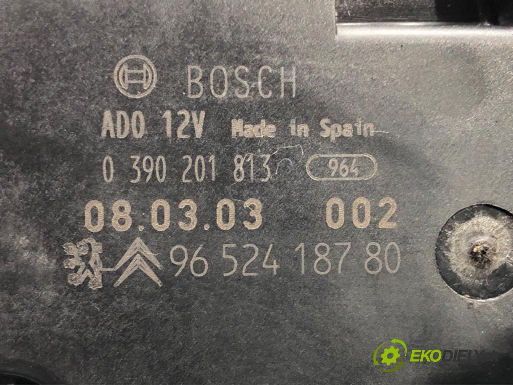 PEUGEOT 207 (WA_, WC_) 2006 - 2015    1.6 HDi 80 kW [109 KM] olej napędowy 2006 - 2013  Motor stieračov zad 9652418780