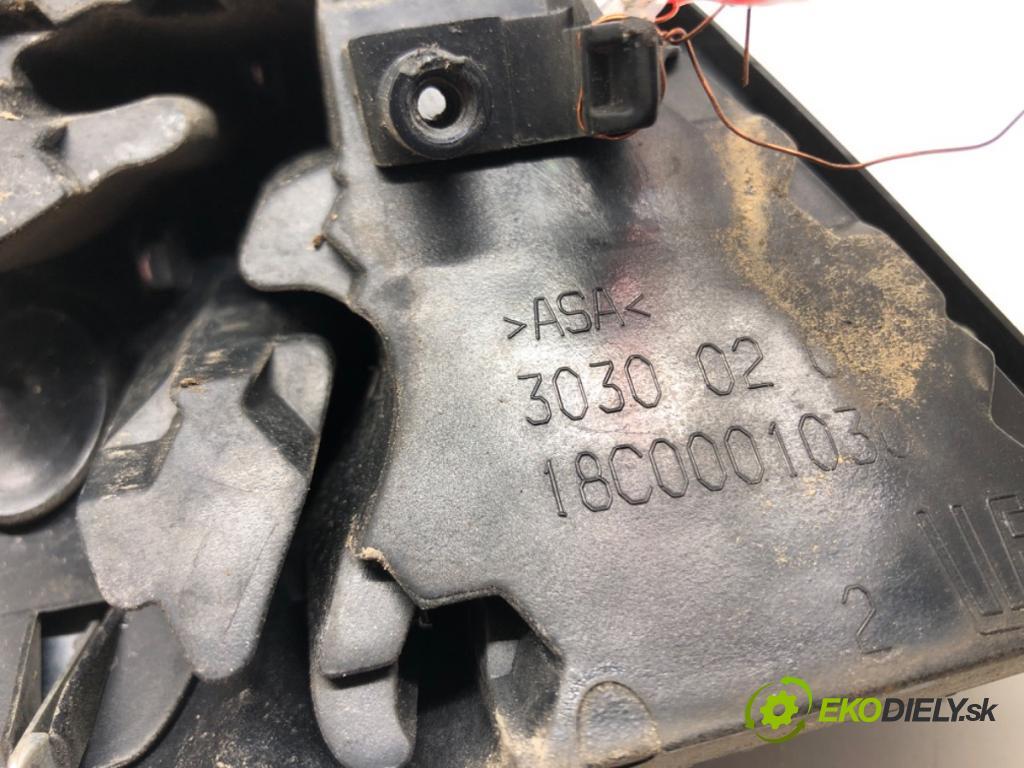 PEUGEOT 207 (WA_, WC_) 2006 - 2015    1.6 HDi 80 kW [109 KM] olej napędowy 2006 - 2013  mřížka maska 18C0001030 (Mřížky (masky) chladičů)