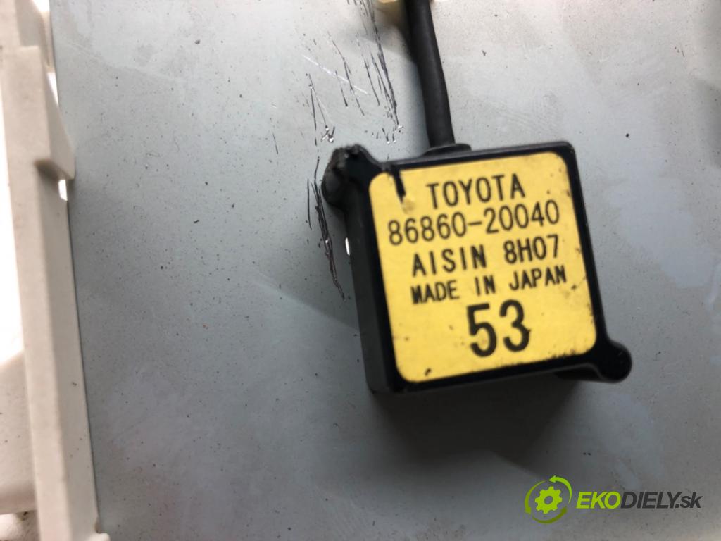 TOYOTA AVENSIS sedan (_T27_) 2008 - 2018    2.2 D-4D (ADT271_) 130 kW [177 KM] olej napędowy 2  Zosilňovač Antenní: 86860-20040 (Zosilňovače)