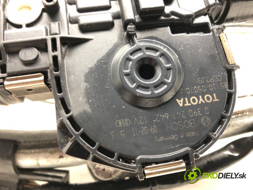 TOYOTA AVENSIS sedan (_T27_) 2008 - 2018    2.2 D-4D (ADT271_) 130 kW [177 KM] olej napędowy 2  Mechanizmus stieračov predný 85110-05070-A (Motorčeky stieračov predné)