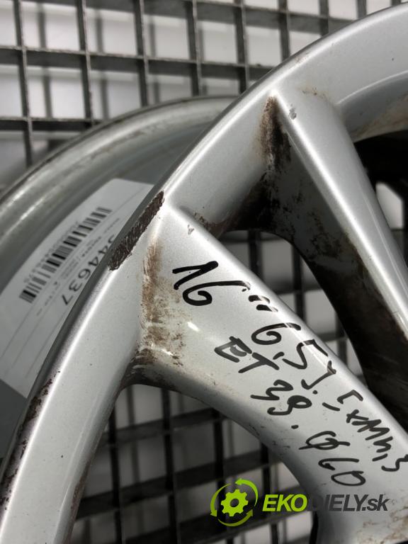 TOYOTA ---    ---  disk 16 6,5J 5X114,3 ET39 stred CENTR. 60 PZ474-T0675-Z