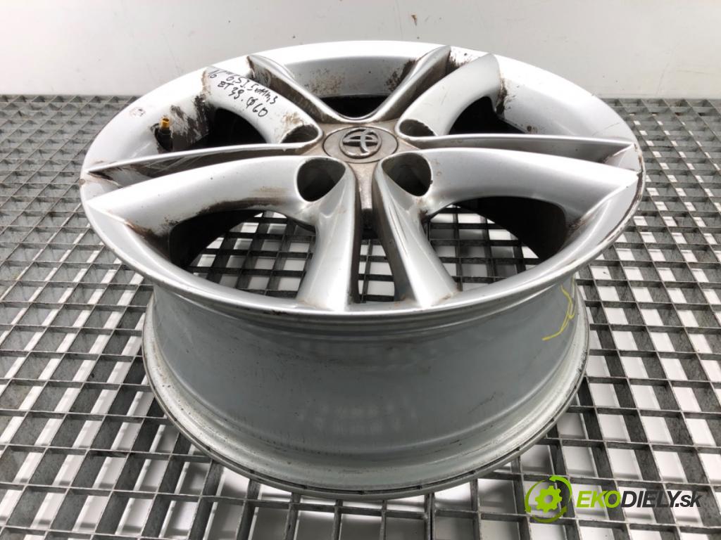 TOYOTA ---    ---  disk 16 6,5J 5X114,3 ET39 stred CENTR. 60 PZ474-T0675-Z