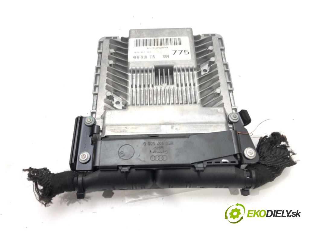 AUDI A6 C6 (4F2) 2004 - 2011    3.2 FSI quattro 188 kW [255 KM] benzyna 2004 - 200  riadiaca jednotka Motor 4F0907115 (Riadiace jednotky)