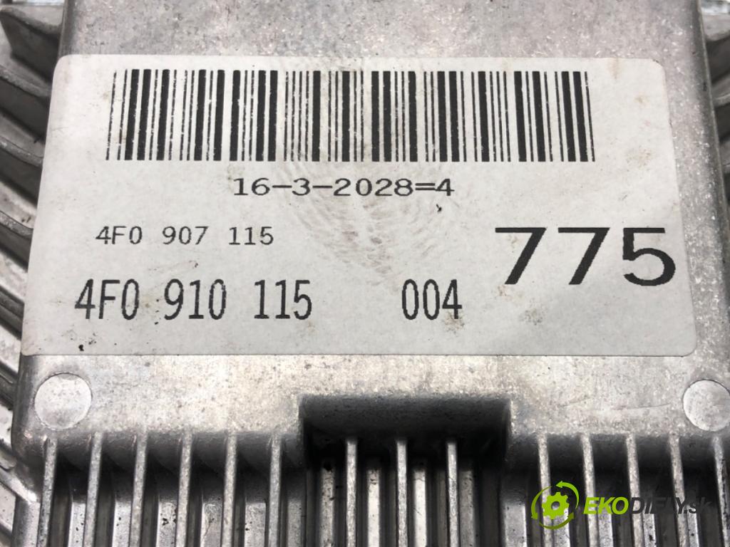 AUDI A6 C6 (4F2) 2004 - 2011    3.2 FSI quattro 188 kW [255 KM] benzyna 2004 - 200  riadiaca jednotka Motor 4F0907115 (Riadiace jednotky)