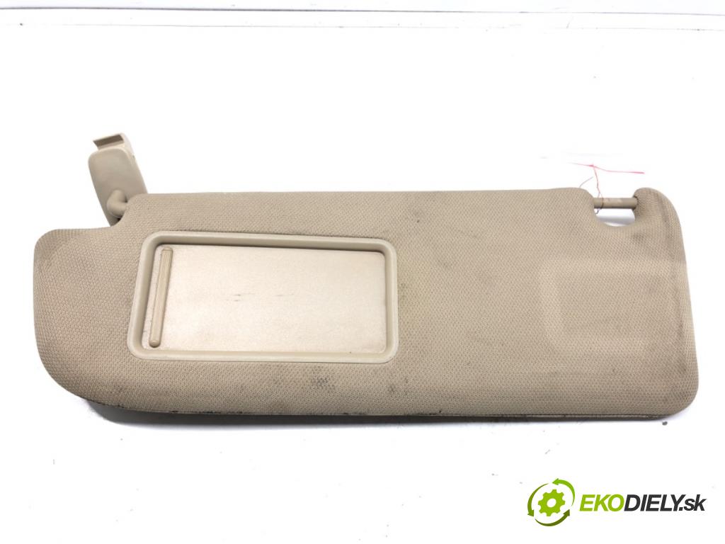 AUDI A6 C6 (4F2) 2004 - 2011    3.2 FSI quattro 188 kW [255 KM] benzyna 2004 - 200  Clona slnečná ľavy 