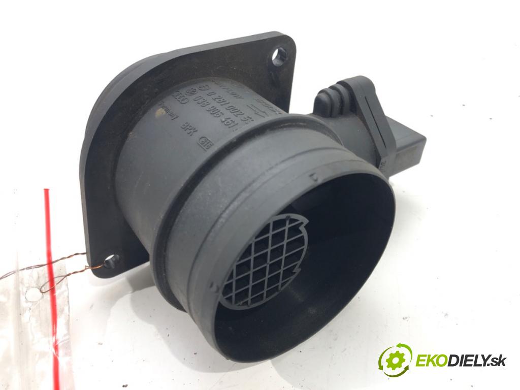 VW GOLF IV Variant (1J5) 1999 - 2006    1.9 TDI 74 kW [101 KM] olej napędowy 2000 - 2006  Váha vzduchu 0281002531 (Váhy vzduchu)