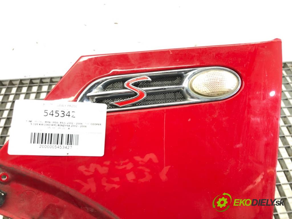 MINI MINI (R50, R53) 2001 - 2006    Cooper S 120 kW [163 KM] benzyna 2002 - 2006  blatník levý přední část