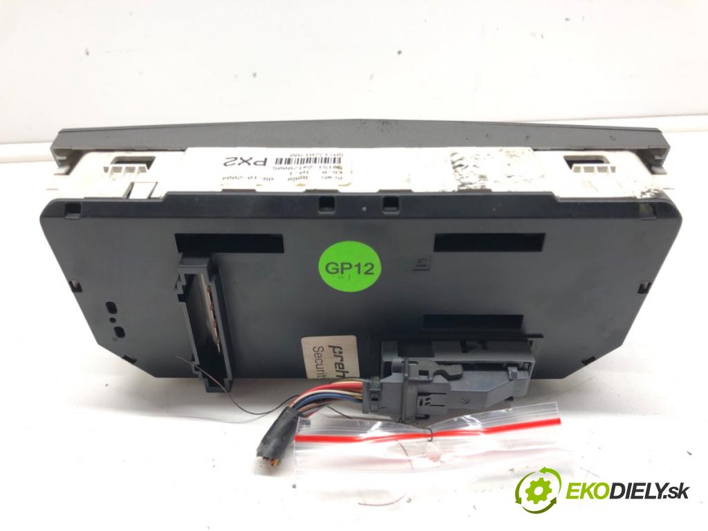 OPEL ASTRA H Kombi (A04) 2004 - 2014    1.7 CDTI (L35) 74 kW [101 KM] olej napędowy 2004 -  Panel ovládania kúrenia 13201300 (Prepínače, spínače, tlačidlá a ovládače kúrenia)