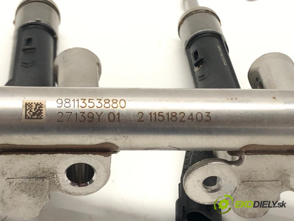 PEUGEOT 308 II (LB_, LP_, LW_, LH_, L3_) 2013 - 2021    1.2 THP 130 96 kW [131 KM] benzyna 2013 - 2021  Lišta vstrekovacia 9811353880 (Vstrekovacie lišty)