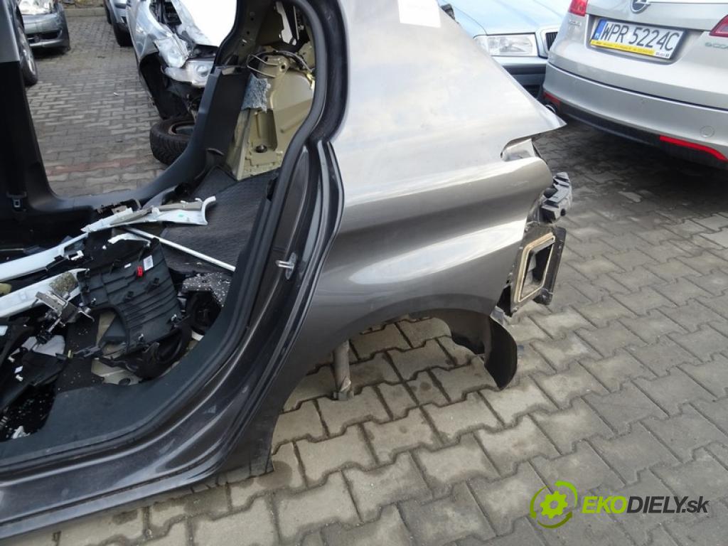 PEUGEOT 308 II (LB_, LP_, LW_, LH_, L3_) 2013 - 2021    1.2 THP 130 96 kW [131 KM] benzyna 2013 - 2021  KAROSERIA ČTVRŤÁK blatník zadní část levý pravý střecha POŠTY: prahy