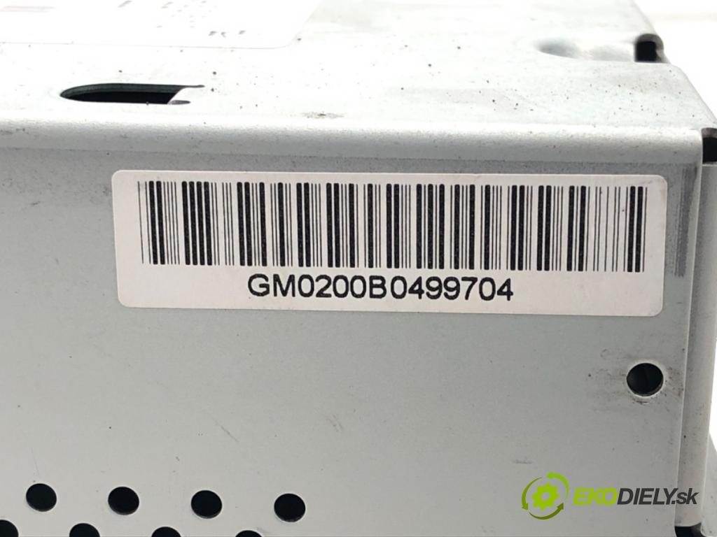 OPEL ASTRA J Sports Tourer (P10) 2010 - 2015    1.6 (35) 85 kW [116 KM] benzyna 2010 - 2015  RADIO 20983513 (Audio zariadenia)