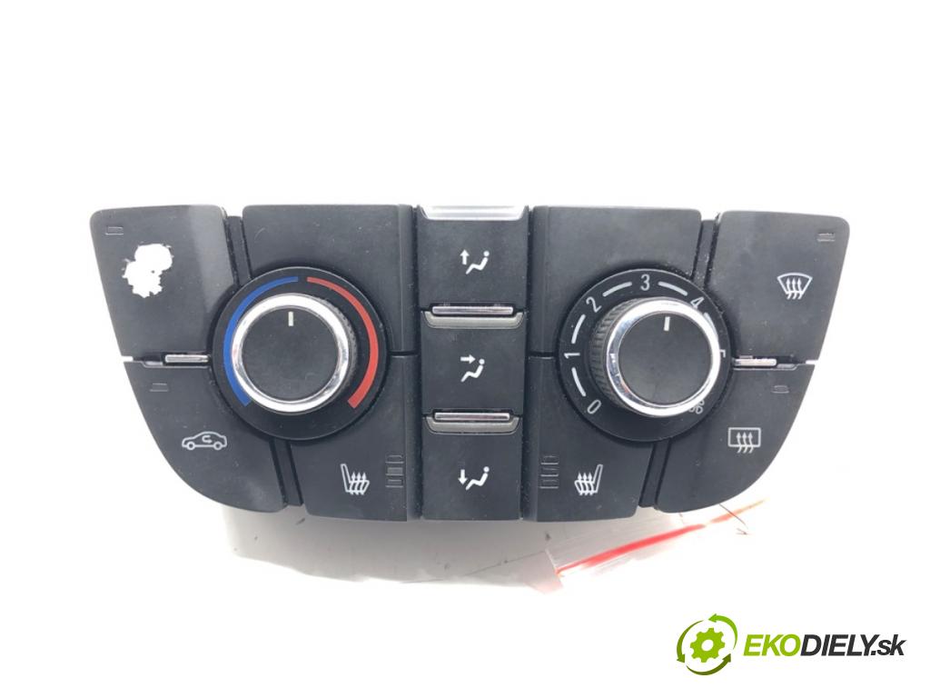 OPEL ASTRA J Sports Tourer (P10) 2010 - 2015    1.6 (35) 85 kW [116 KM] benzyna 2010 - 2015  Panel ovládania kúrenia 13346094 (Prepínače, spínače, tlačidlá a ovládače kúrenia)