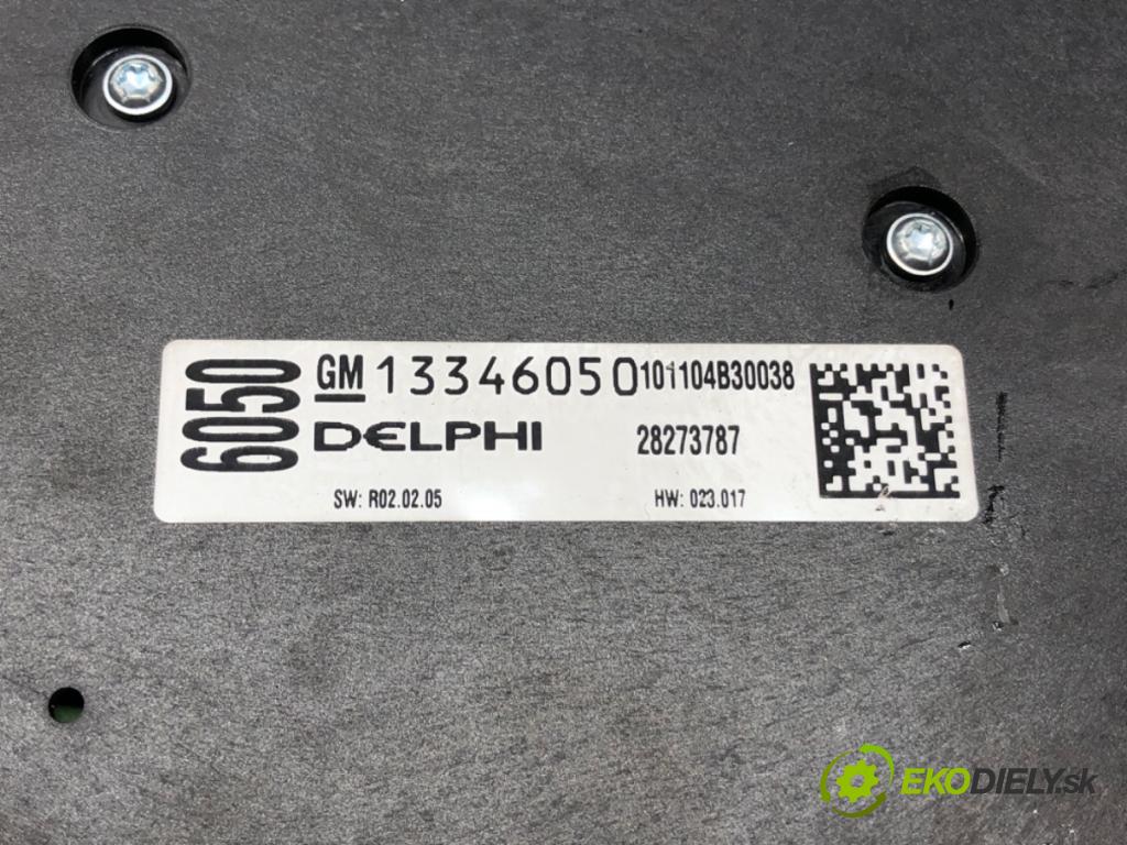 OPEL ASTRA J Sports Tourer (P10) 2010 - 2015    1.6 (35) 85 kW [116 KM] benzyna 2010 - 2015  Panel ovládania radia 13346050 (Prepínače, spínače, tlačidlá a ovládače kúrenia)