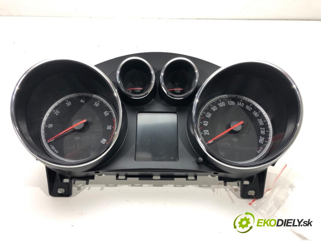 OPEL ASTRA J Sports Tourer (P10) 2010 - 2015    1.6 (35) 85 kW [116 KM] benzyna 2010 - 2015  Prístrojovka 13355666 (Prístrojové dosky, displeje)