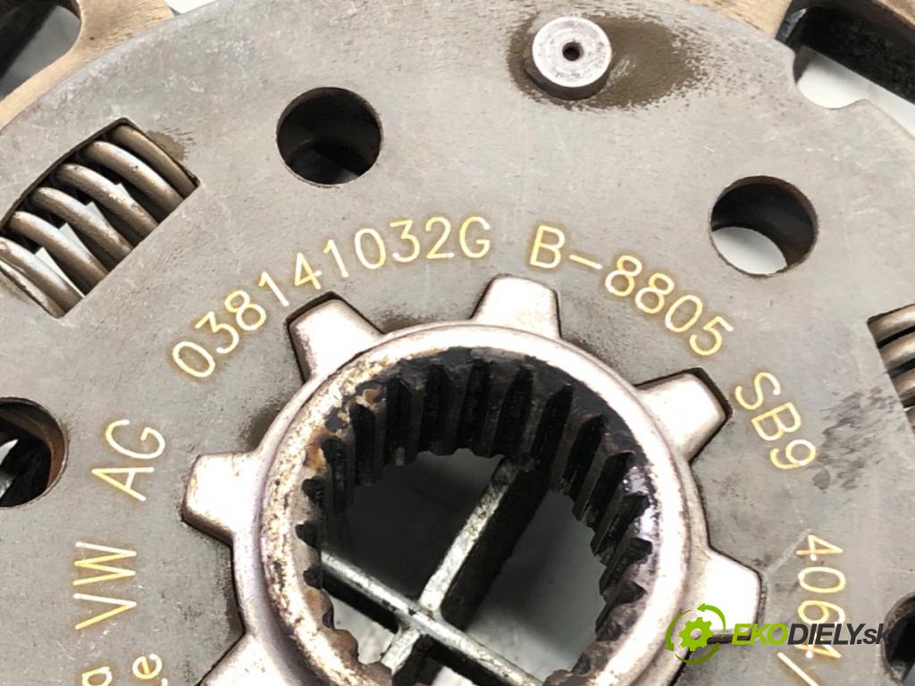 AUDI A1 (8X1, 8XK) 2010 - 2018    2.0 TDI 105 kW [143 KM] olej napędowy 2011 - 2015  Spojková sada (bez ložiska) 038141032G (Kompletné sady (bez ložiska))