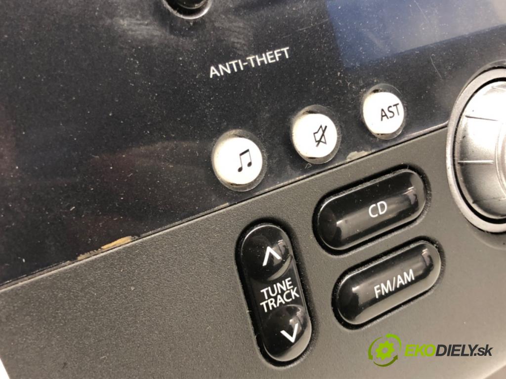 SUZUKI SWIFT III (MZ, EZ) 2005 - 2022    1.5 (RS 415) 75 kW [102 KM] benzyna 2005 - 2022  RADIO  (Audio zariadenia)