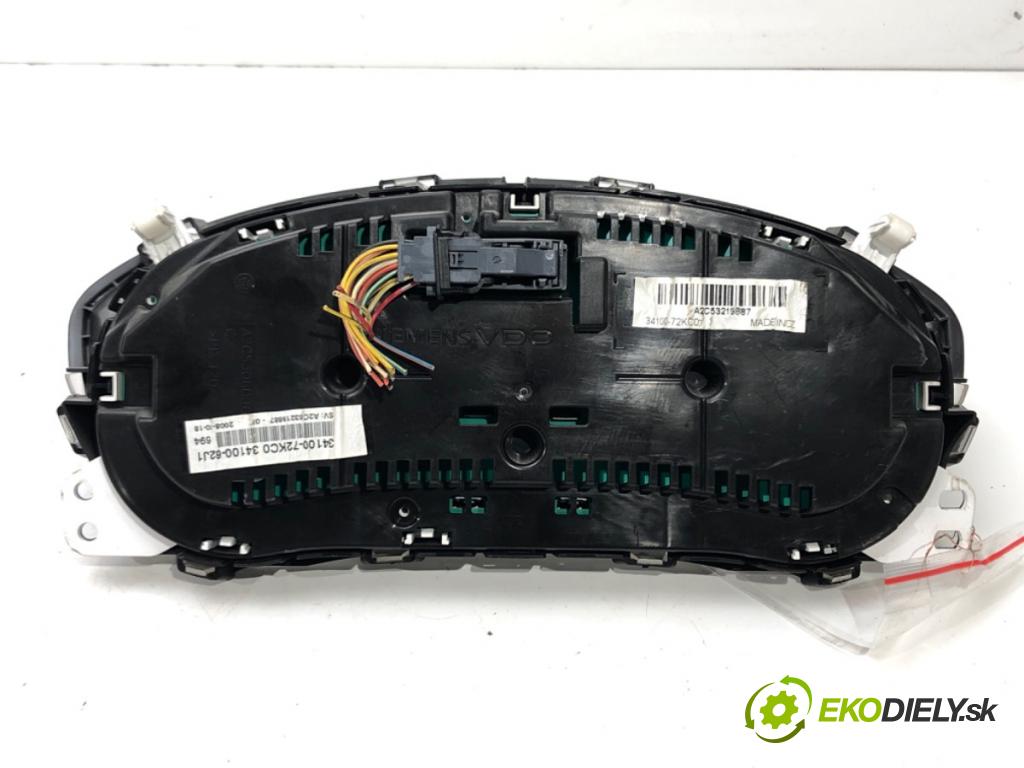 SUZUKI SWIFT III (MZ, EZ) 2005 - 2022    1.5 (RS 415) 75 kW [102 KM] benzyna 2005 - 2022  Prístrojovka 34100-72KC0 34100-62J1 (Prístrojové dosky, displeje)