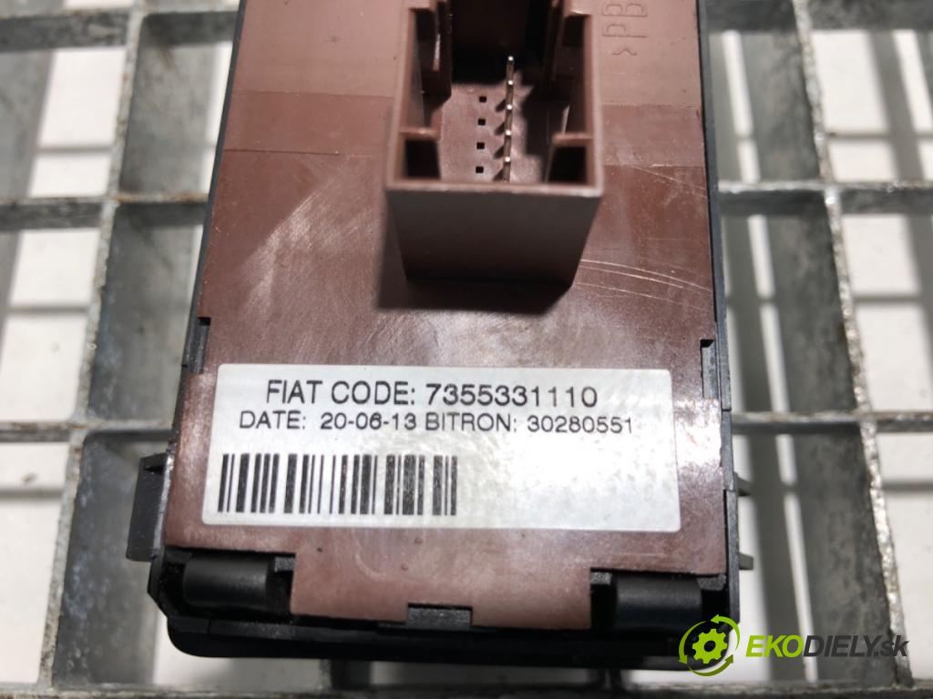 FIAT DUCATO Skrzynia (250_) 2006 - 2022    130 Multijet 2,3 D 96 kW [131 KM] olej napędowy 20  Prepínač nastavenia svetiel 7355331110 (Prepínače, spínače, tlačidlá a ovládače kúrenia)
