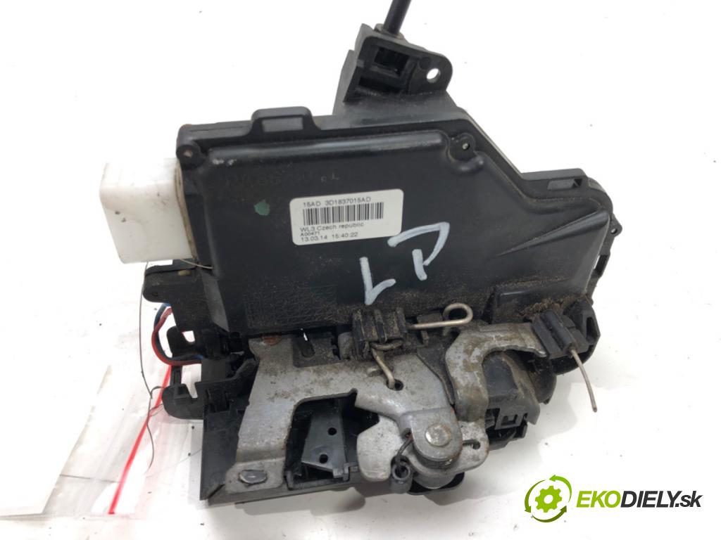 SKODA ROOMSTER Praktik (5J) 2007 - 2015    1.4 63 kW [86 KM] benzyna 2007 - 2015  zámok dveře levý přední část 3D1837015AD
