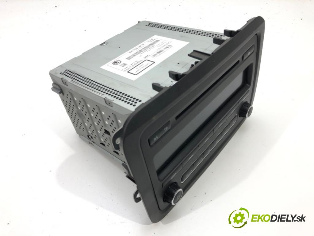 SKODA ROOMSTER Praktik (5J) 2007 - 2015    1.4 63 kW [86 KM] benzyna 2007 - 2015  RADIO 5J0035161G (Audio zariadenia)