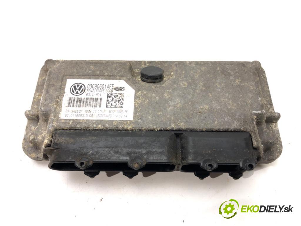 SKODA ROOMSTER Praktik (5J) 2007 - 2015    1.4 63 kW [86 KM] benzyna 2007 - 2015  riadiaca jednotka Motor 03C906014FE (Riadiace jednotky)