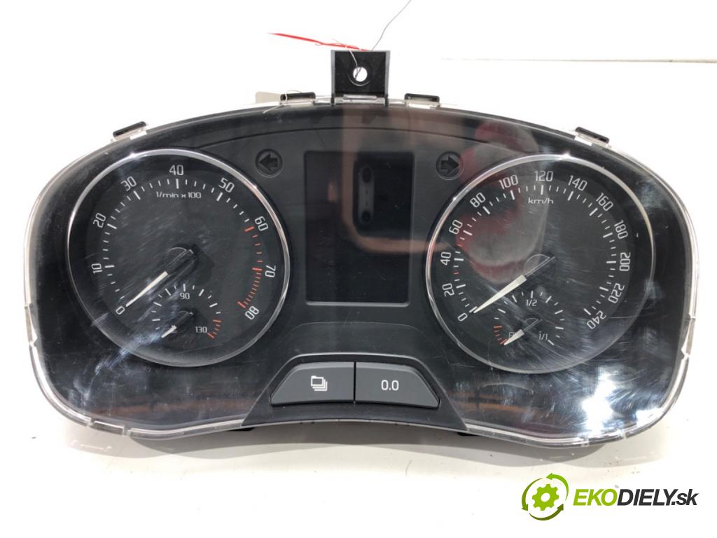 SKODA ROOMSTER Praktik (5J) 2007 - 2015    1.4 63 kW [86 KM] benzyna 2007 - 2015  Prístrojovka 5J0920841G (Prístrojové dosky, displeje)