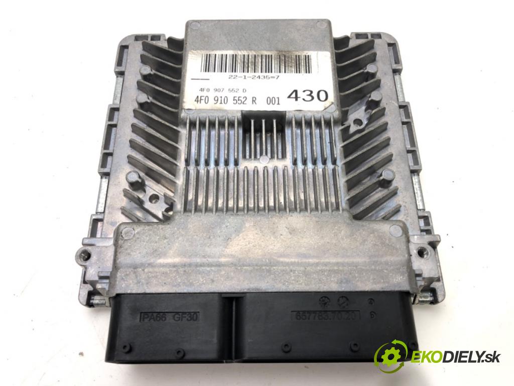 AUDI A6 C6 Avant (4F5) 2004 - 2011    2.4 130 kW [177 KM] benzyna 2005 - 2008  riadiaca jednotka Motor 4F0907552D (Riadiace jednotky)