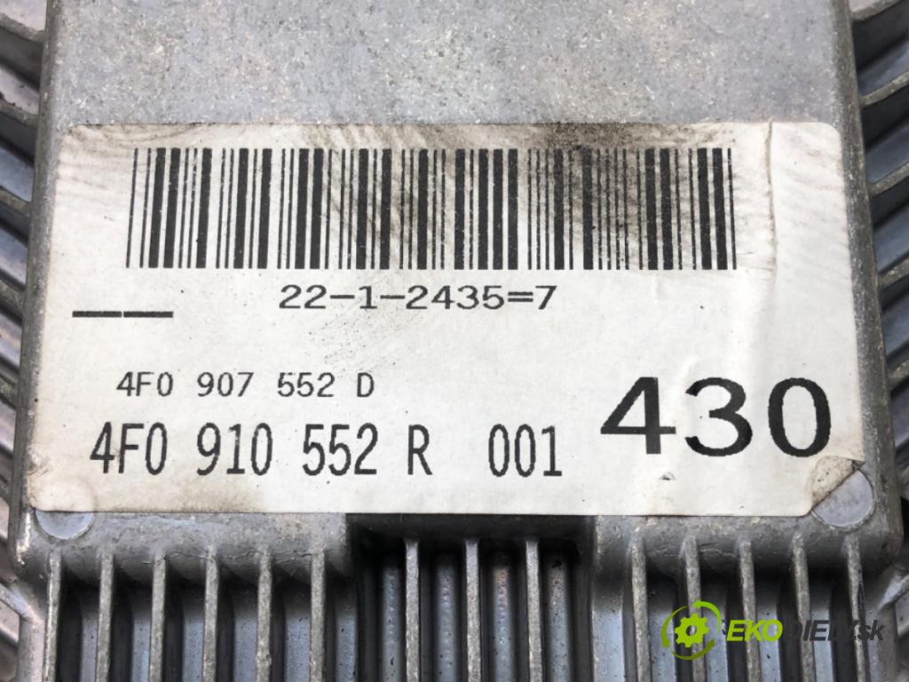 AUDI A6 C6 Avant (4F5) 2004 - 2011    2.4 130 kW [177 KM] benzyna 2005 - 2008  riadiaca jednotka Motor 4F0907552D (Riadiace jednotky)