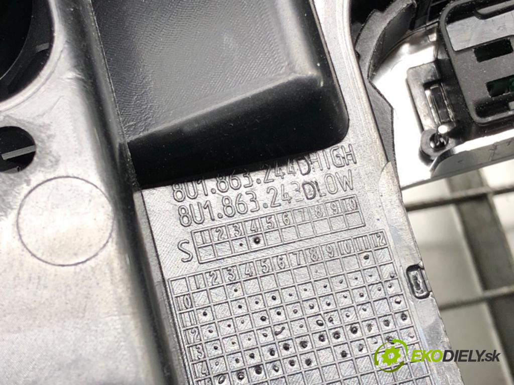 AUDI Q3 (8UB, 8UG) 2011 - 2018    2.0 TFSI quattro 147 kW [200 KM] benzyna 2014 - 20  Tunel stredový  (Stredový tunel / panel)