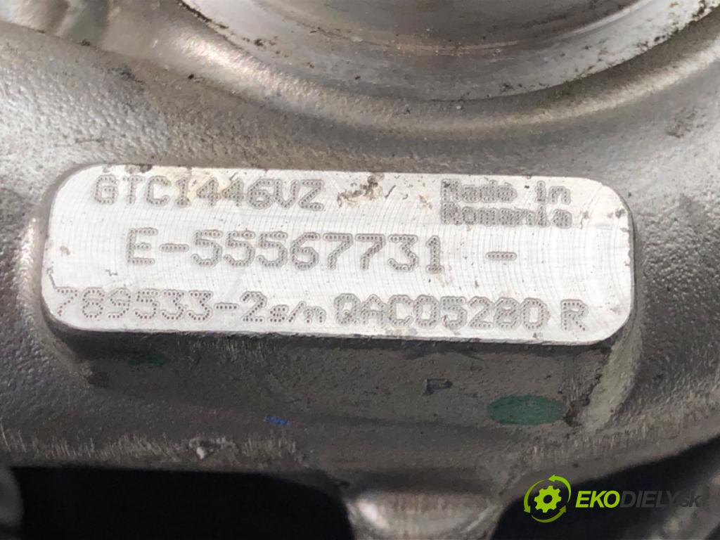 OPEL MOKKA / MOKKA X (J13) 2012 - 2022    1.7 CDTI (_76) 96 kW [131 KM] olej napędowy 2012 -  Turbodúchadlo,turbo 55567731 (Turbodúchadlá (kompletné))