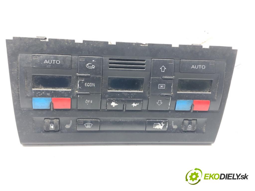 AUDI A4 B6 Avant (8E5) 2000 - 2005    1.9 TDI 96 kW [130 KM] olej napędowy 2001 - 2004  Panel ovládania kúrenia 8E0820043L (Prepínače, spínače, tlačidlá a ovládače kúrenia)