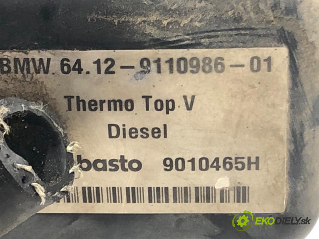 BMW 3 Touring (E91) 2004 - 2012    320 d 120 kW [163 KM] olej napędowy 2005 - 2012  Webasto 9110986 (Webasto ohřívače)