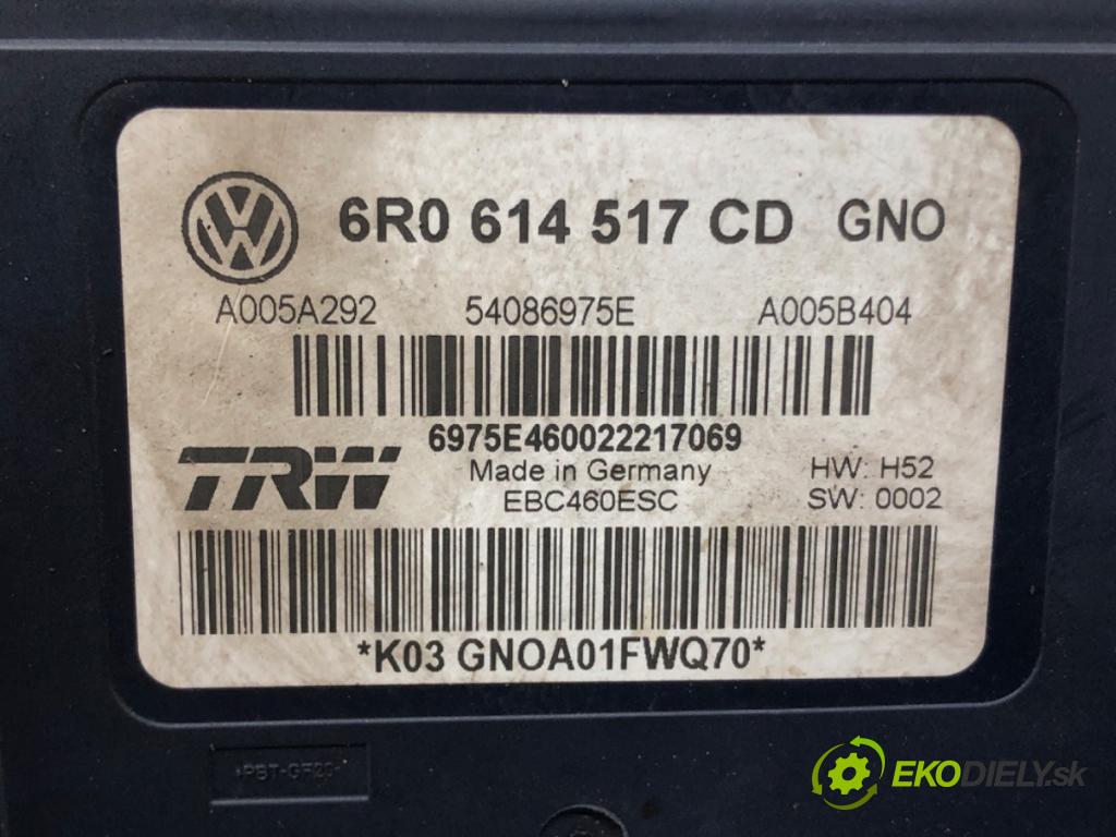 SKODA RAPID (NH3, NK3, NK6) 2012 - 2022    1.6 TDI 85 kW [115 KM] olej napędowy 2015 - 2019  Pumpa ABS 6R0614517CD (Pumpy ABS)