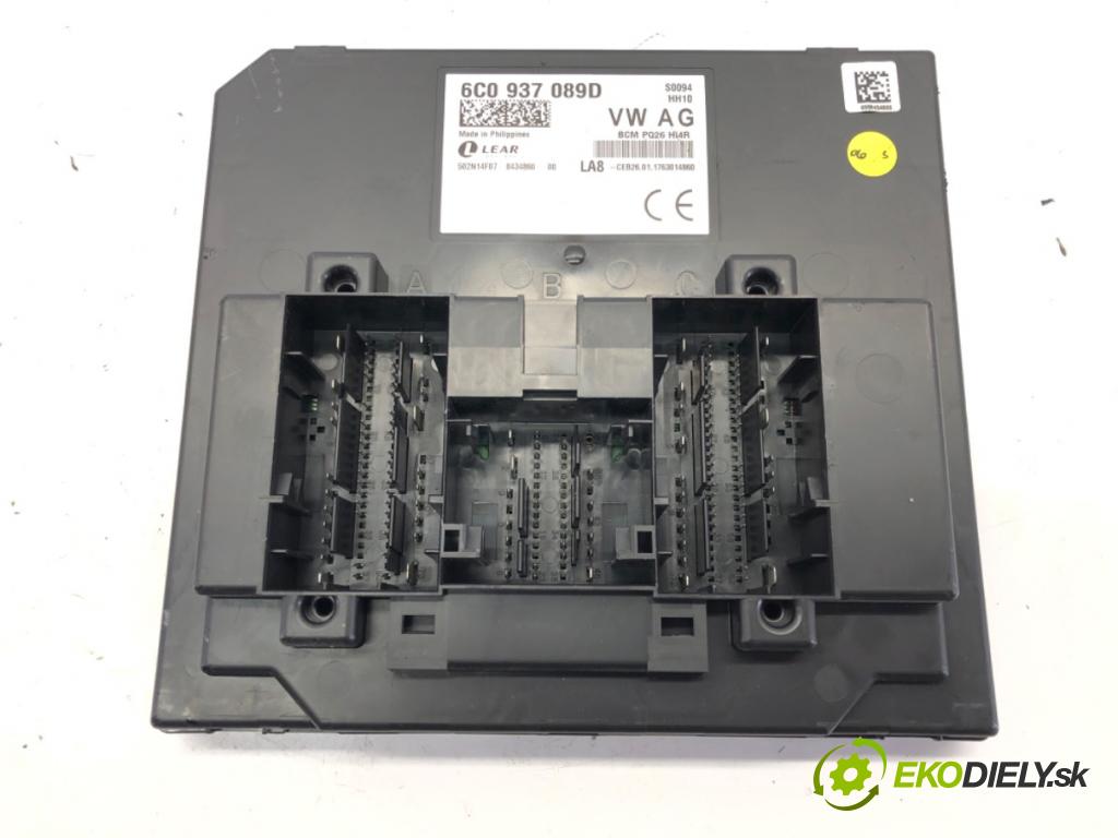 SKODA RAPID (NH3, NK3, NK6) 2012 - 2022    1.6 TDI 85 kW [115 KM] olej napędowy 2015 - 2019  Modul komfortu 6C0937089D (Moduly komfortu)