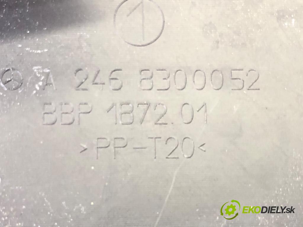 MERCEDES-BENZ KLASA B Sports Tourer (W246, W242) 2011 - 2018    B 180 CDI (246.200) 80 kW [109 KM] olej napędowy 2  Torpédo, plast pod čelné okno A2468300052 (Torpéda)